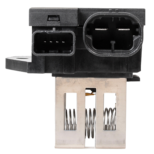 Резистор электровентилятора охлаждения для автомобилей PSA 308 (07-)/C4 (04-) (разъемы с торца, 6A/14A)