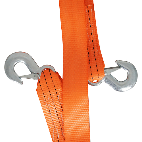 Трос буксировочный (лента) 5 т, 4 м, 2 крюка