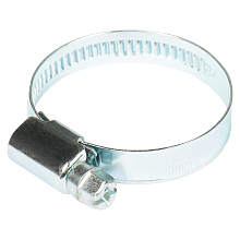 Хомут червячный 25-40/9 мм, стандарт, W1 (оцинк)