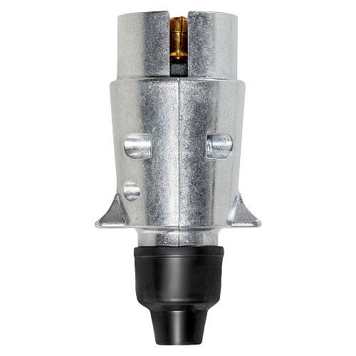 Вилка прицепа 12В 7 контактов металл