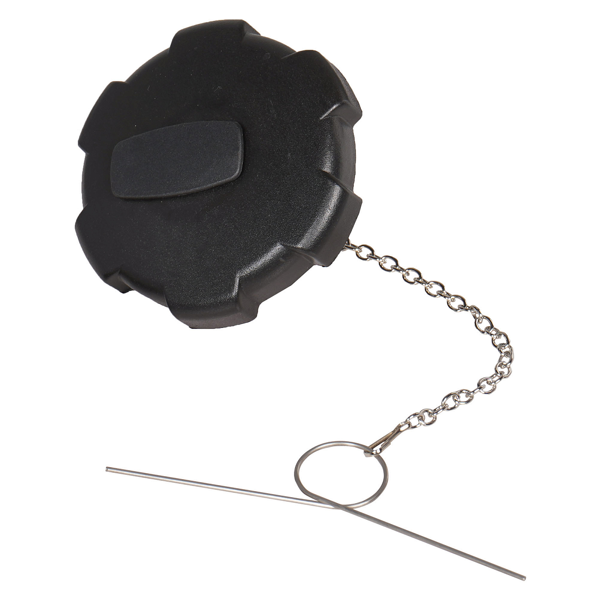 Крышка бензобака 80мм с замкоми цепочкой, пластиковая/металлическая для а/м Volvo/MAN/Renault/Mercedes-Benz/DAF/Ford