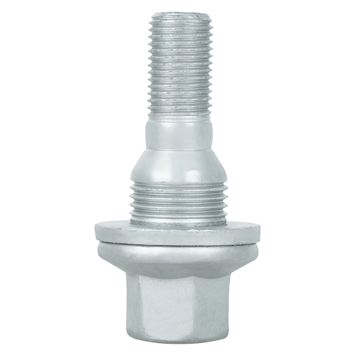 Болт колесный M12x1,25x19x58, конус с шайбой, ключ 17, дакромет, 20 шт для а/м Peugeot/Citroen