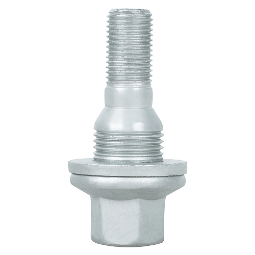 Болт колесный M12x1,25x19x58, конус с шайбой, ключ 17, дакромет, 20 шт для а/м Peugeot/Citroen