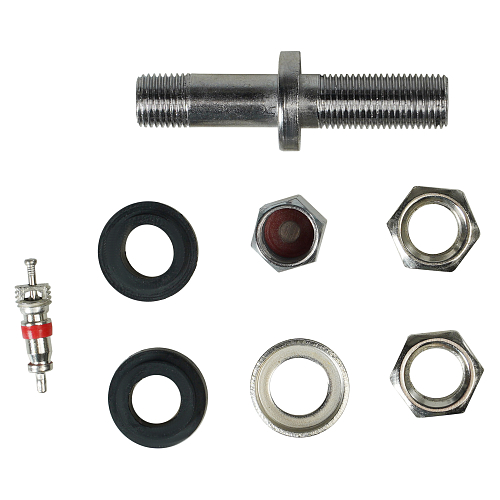 Вентиль для б/к шин V-4, латунь, 4 шт.