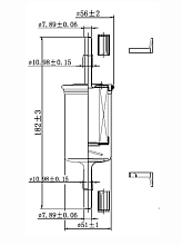 Фильтр топливный для автомобилей Ford Focus I (98-) 1.8i/2.0i/Jaguar XF (08-)/S-Type (99-) 3.0i
