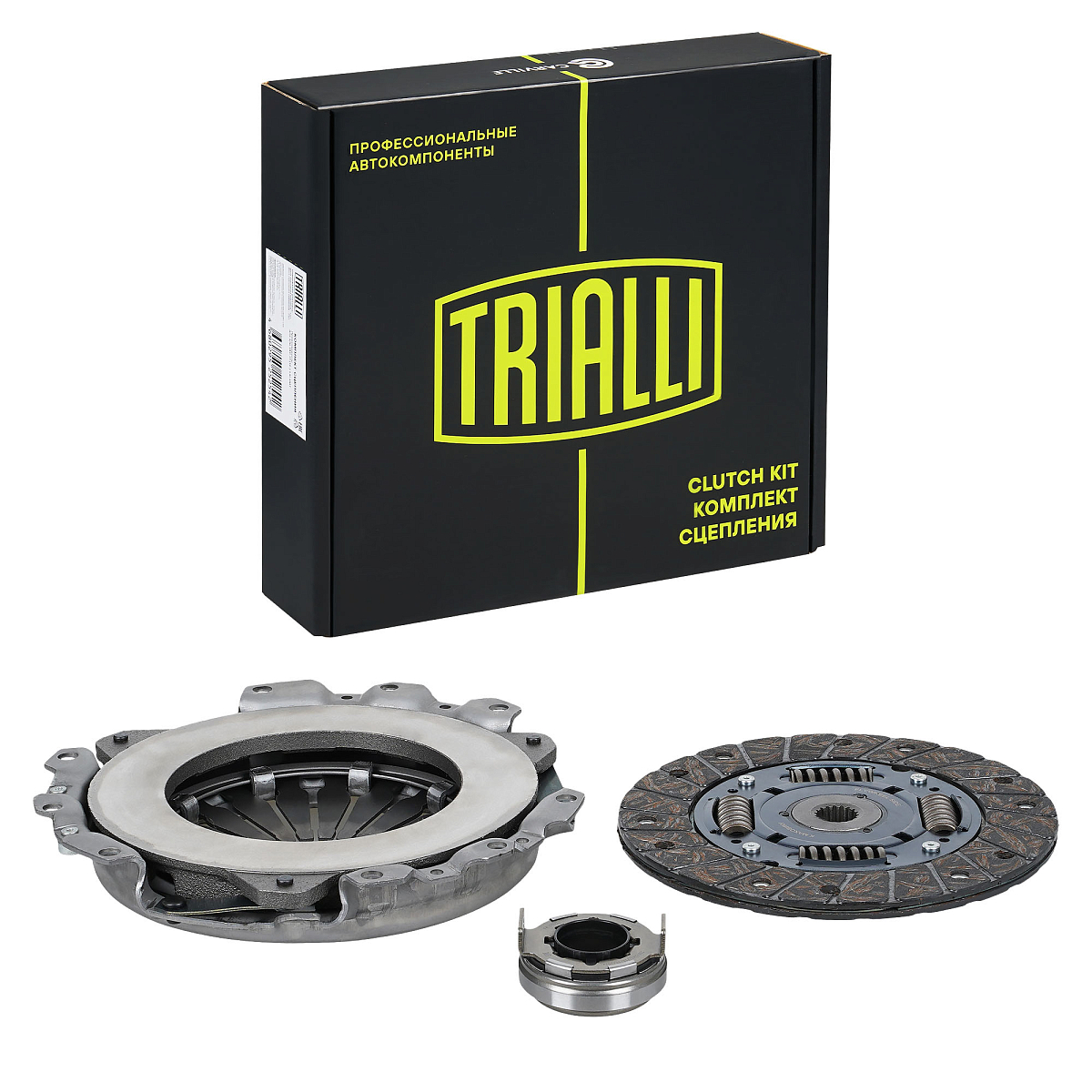 Комплект сцепления для автомобилей Chevrolet Aveo (06-) 1.2i (190мм) в сборе с муфтой