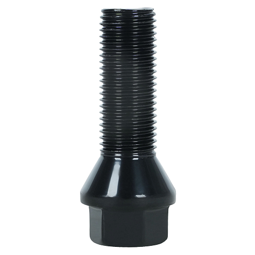 Болт колесный M14x1,5x35x55, конус, ключ 17, чёрный электрофорез, 20 шт для а/м BMW