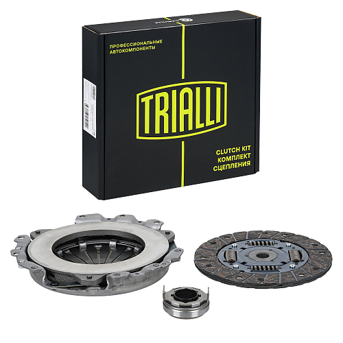 Комплект сцепления для автомобилей Chevrolet Aveo (06-) 1.2i (190мм) в сборе с муфтой