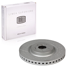 Диски тормозные для автомобилей Mercedes-Benz ML (W166) (11-) / GLE (15-) / GL (12-) / GLS (15-) AMG передний d=390 PRO