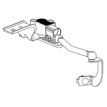 Датчик положения кузова для автомобилей VAG Tiguan (16-)/Octavia A7 (14-) (передний левый, с тягой)