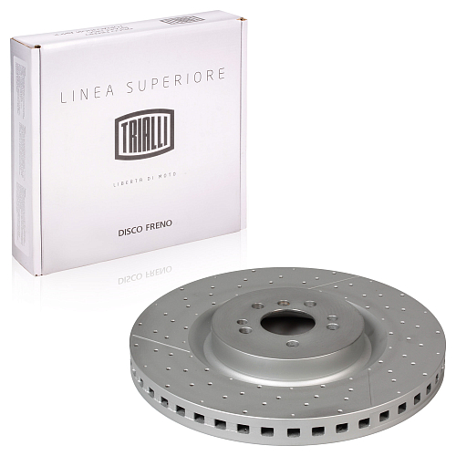 Диски тормозные для автомобилей Mercedes-Benz ML (W166) (11-) / GLE (15-) / GL (12-) / GLS (15-) AMG передний d=390 PRO