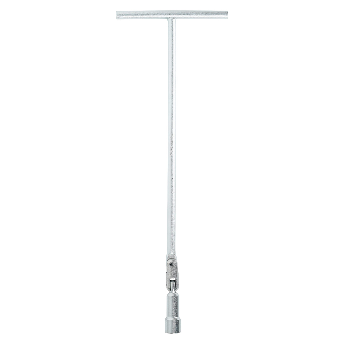 Ключ свечной Т-образный 16мм, 350мм INDUSTRY металл.рукоятка, резиновый фиксатор