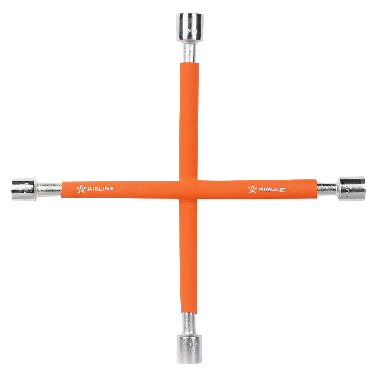 Ключ баллонный крестовой 400мм PRO с обрезиненными рукоятками (17х19х21х22)