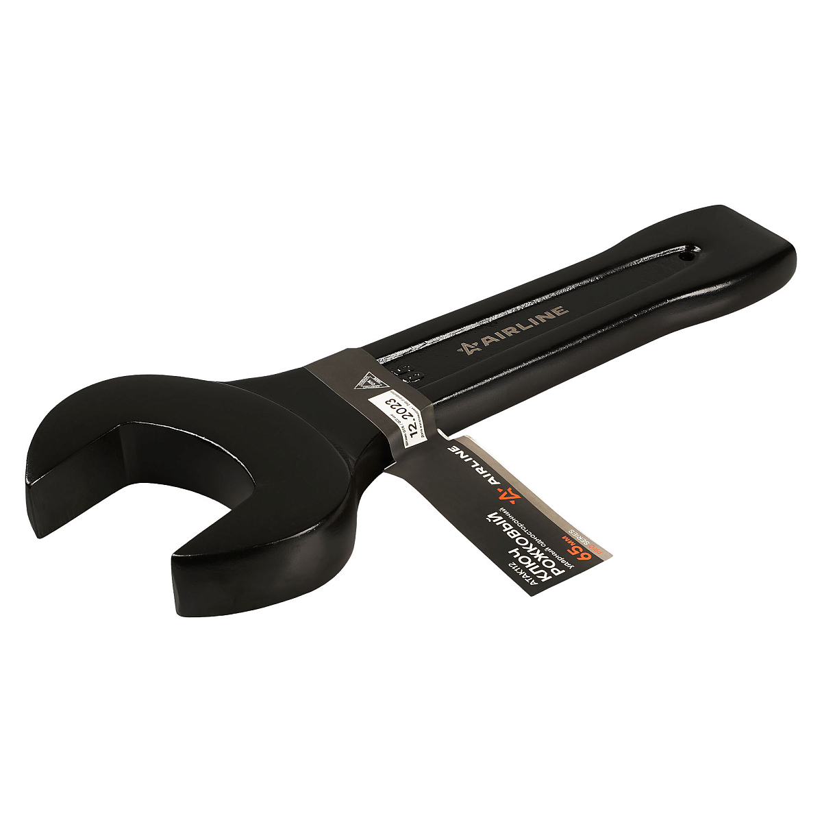 Ключ рожковый ударный односторонний 65мм, L=335-355мм