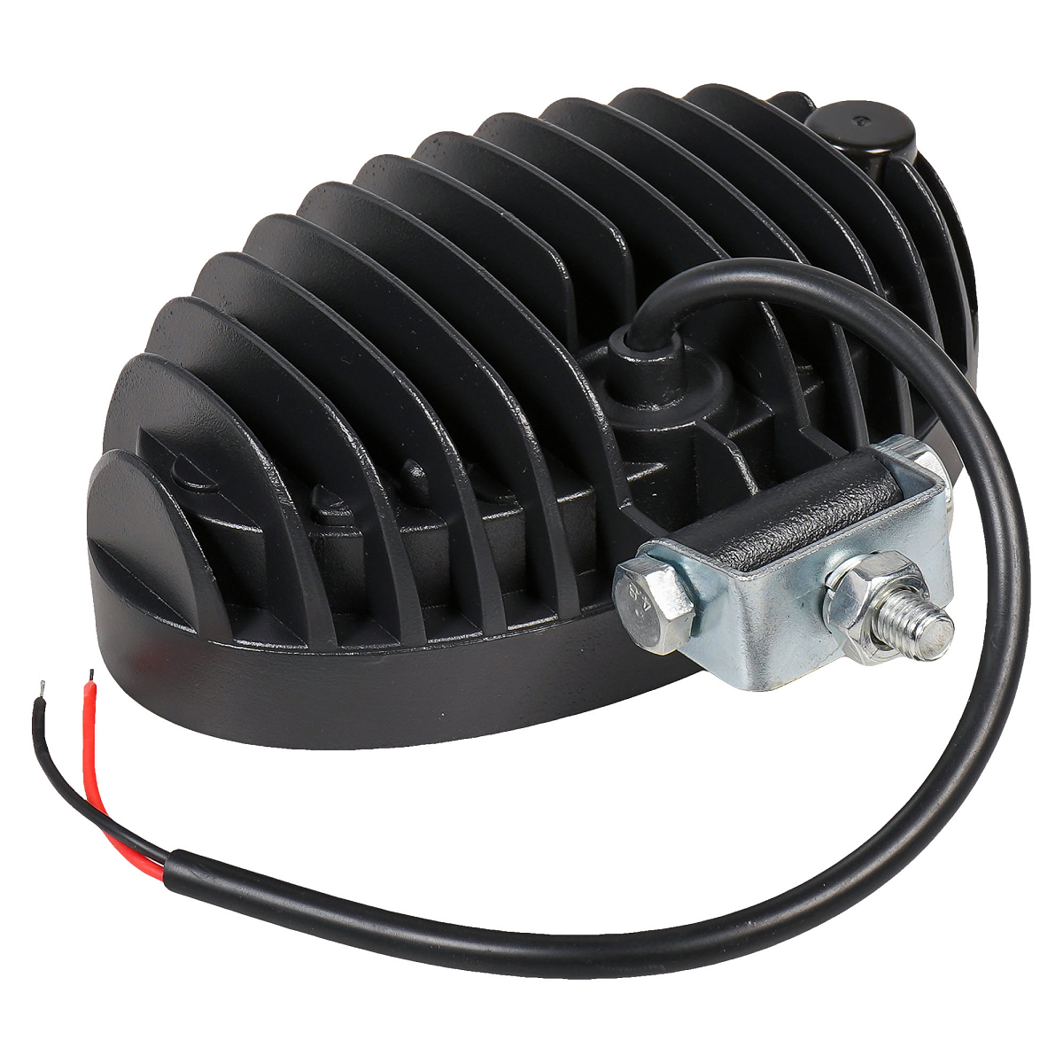 Фара светодиодная овальная, 8LED, дальний свет, 24Вт, 140х86х55мм, 12/24В, PLUS