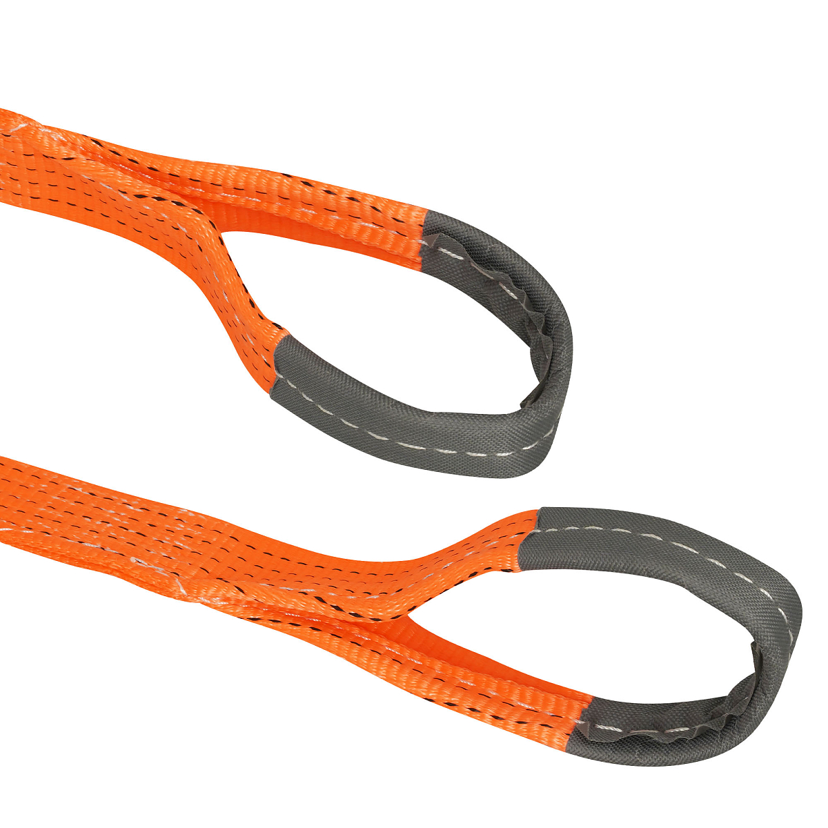 Трос VIP буксировочный усиленный (лента) 10 т, 5 м, 2 металл. шакла, с мешком МП-серия