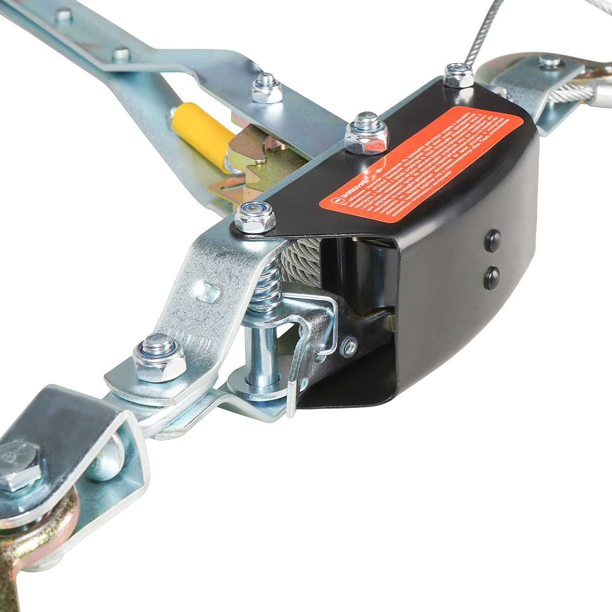 Лебедка ручная рычажная с двойным храповым механизмом 1 т, 2,2 м