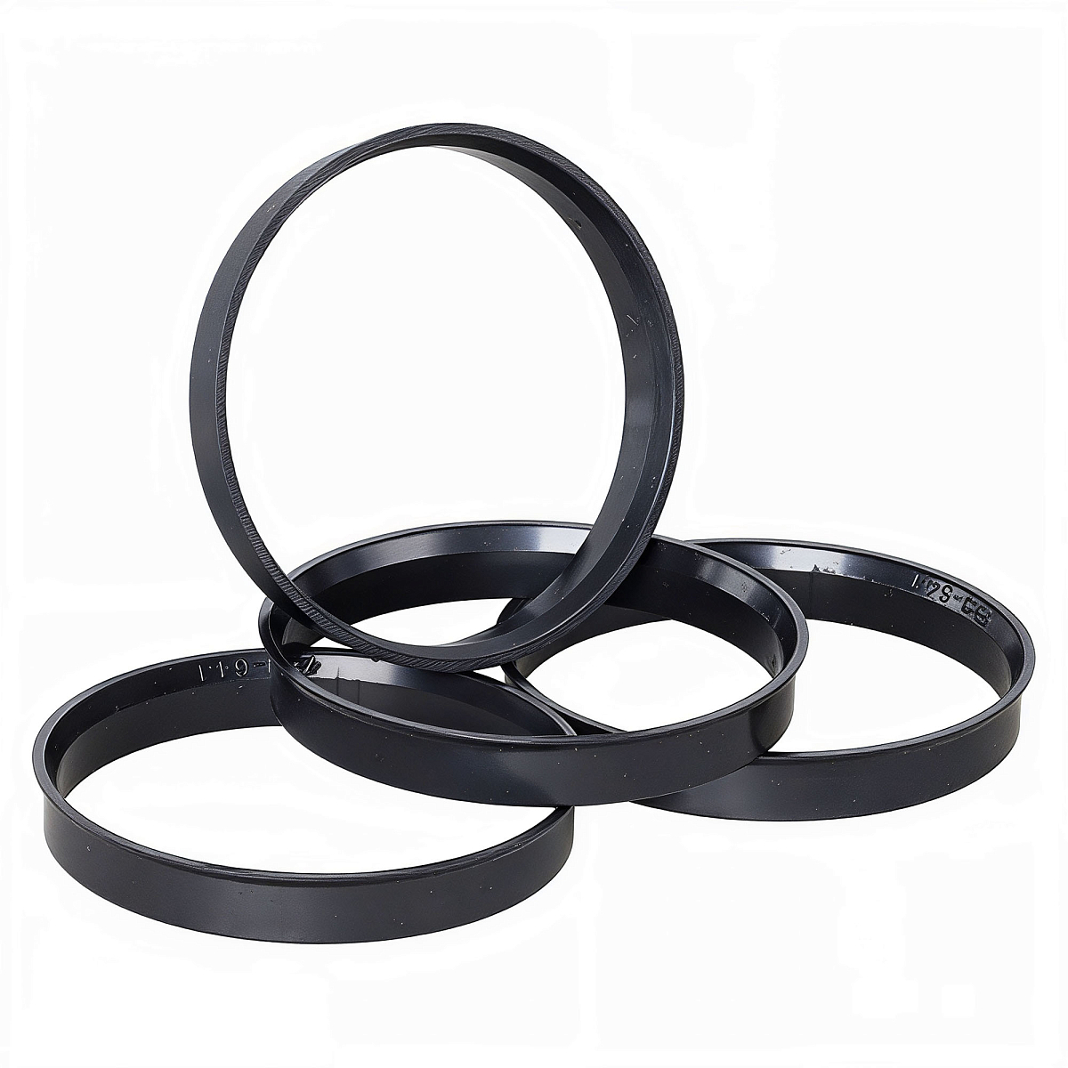 Кольцо центровочное для литого диска 67.1-64.1мм, комплект 4 шт., пластик