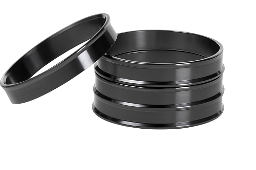 Кольцо центровочное для литого диска 73.1-67.1мм, комплект 4 шт., алюминий