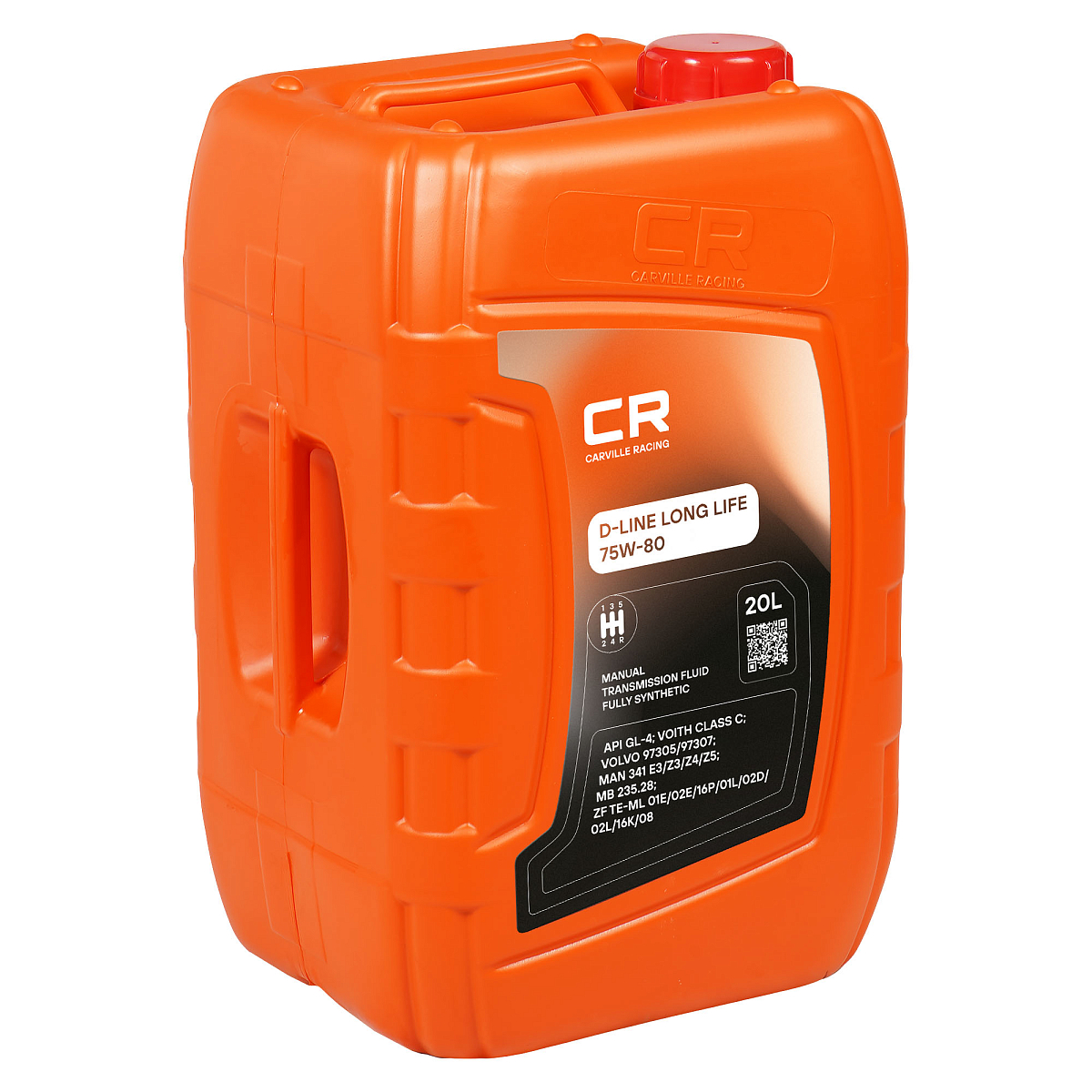 Масло трансмиссионное для МКПП CARVILLE RACING D-LINE LONG LIFE 75W-80 20L