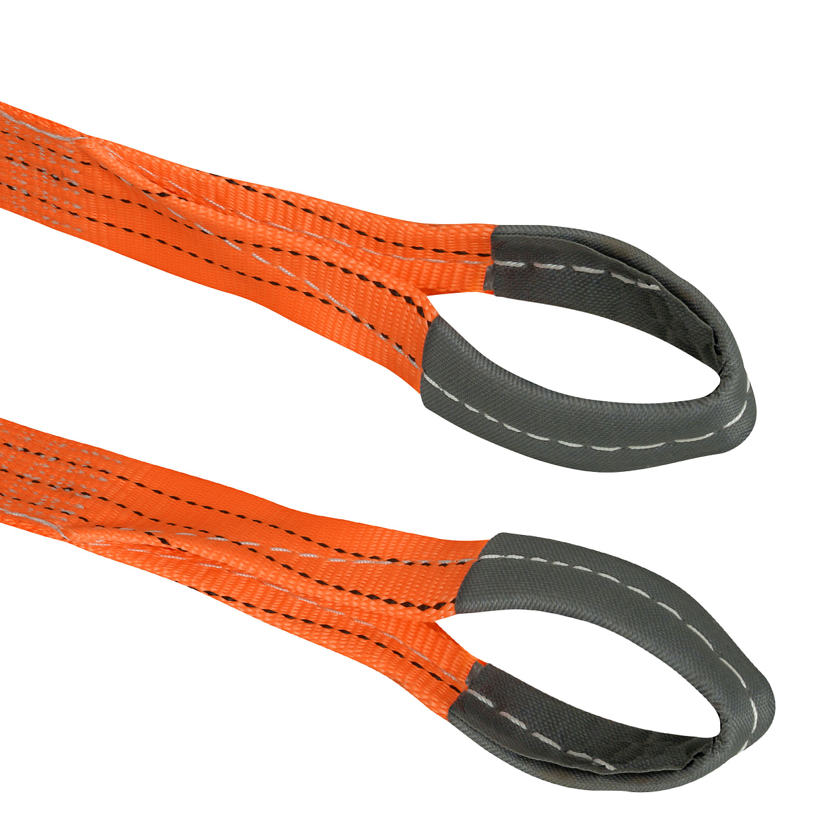 Трос VIP буксировочный усиленный (лента) 5 т, 5 м, 2 металл. шакла, с мешком