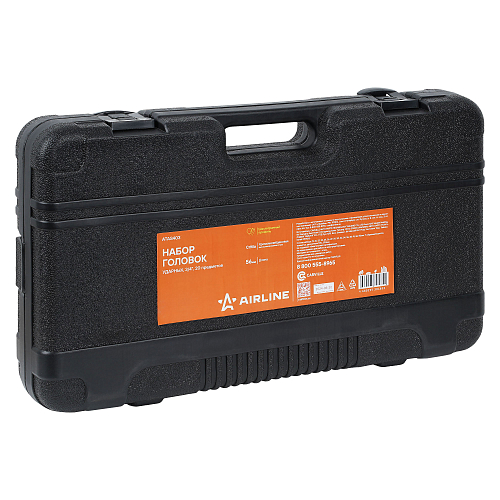 Набор головок ударных 3/4"DR L=56мм, 20пр. (19-50мм) пласт.кейс