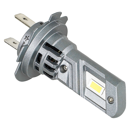 Лампа светодиодная H7 COMPACT, 23Вт, 5200Лм (2600Лм x 2), 6500К (Белый), 12В, комплект 2 шт.