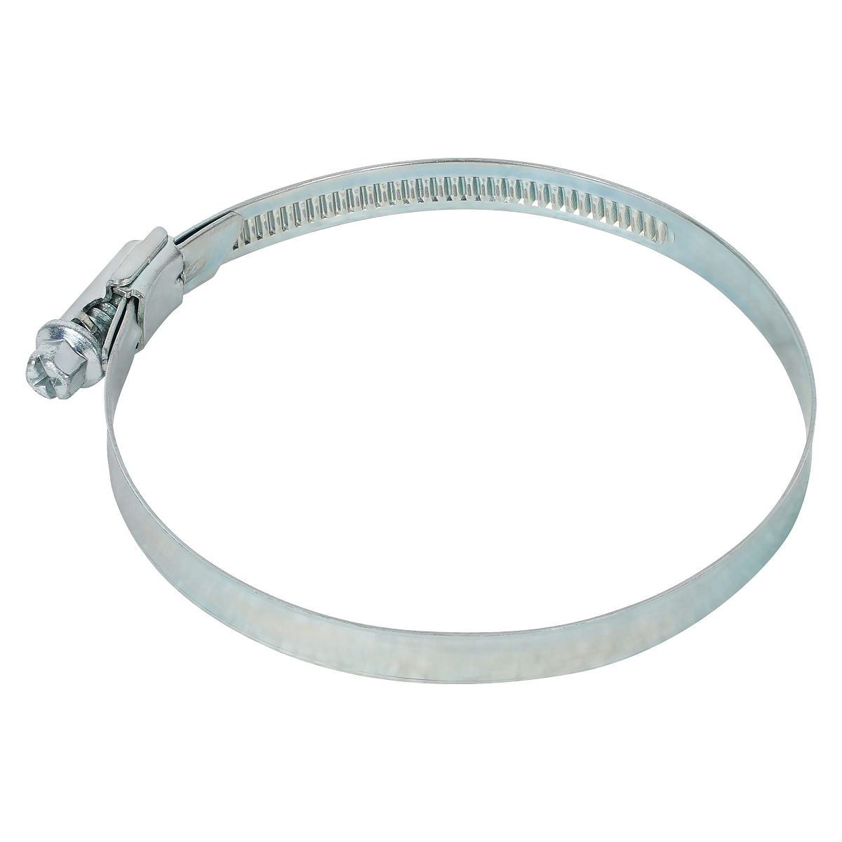 Хомут 70-90/9мм, червячный, усиленный, W1(оцинк), 1 шт.