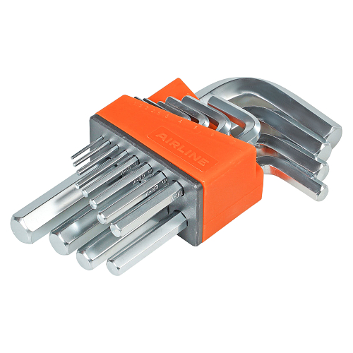 Набор ключей шестигранных коротких 12пр. (1.5-14мм) пласт.подвес