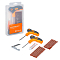 Ремкомплект для б/к шин в кейсе прорезин.ручки (клей, шило:для жгута+спиральное, жгуты 10 шт., нож)