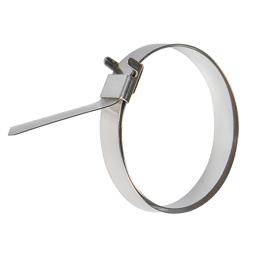 Хомут ленточный L350/7,9мм для пыльника ШРУСа, зажим, W4(304 нерж.)