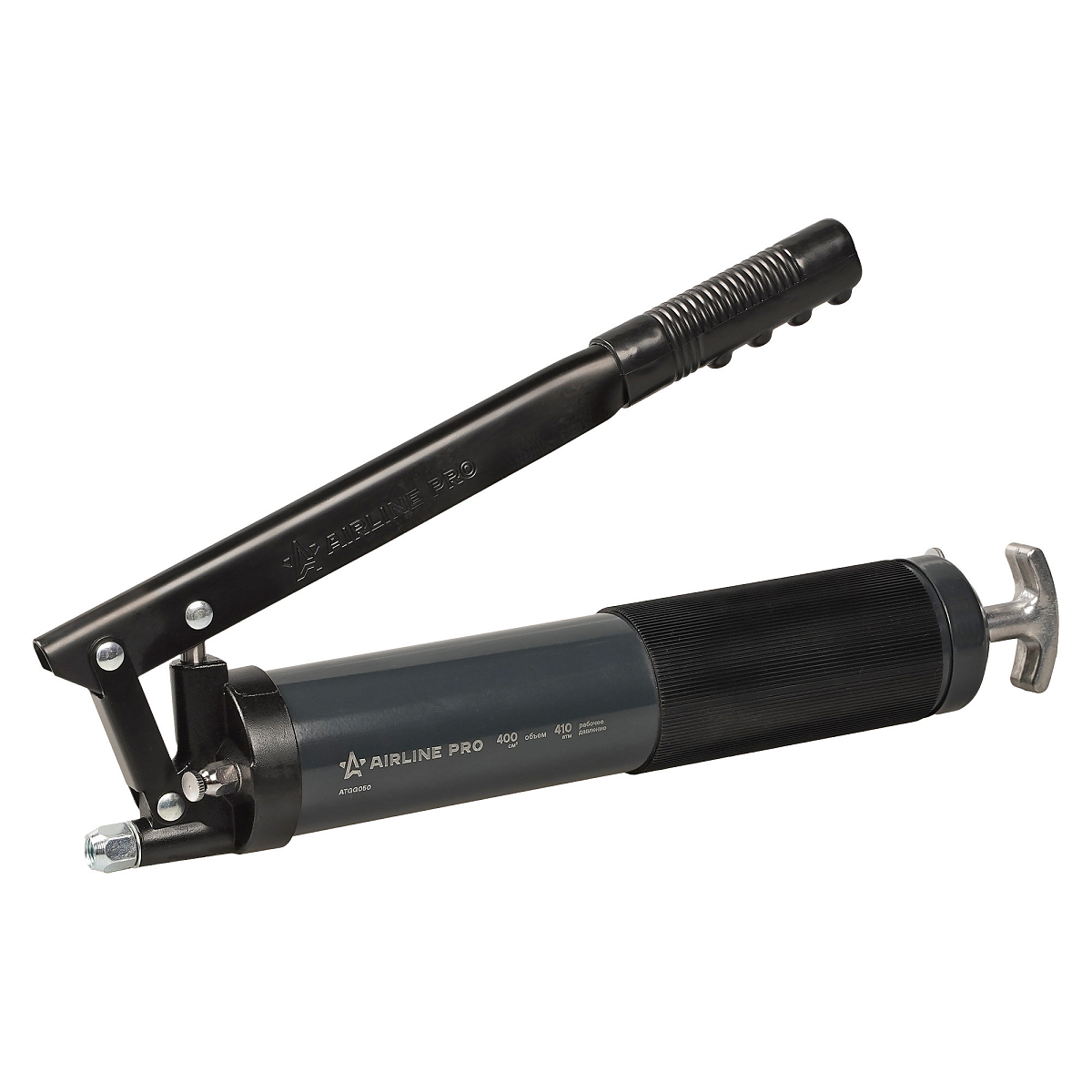 Шприц рычажно-плунжерный 400см3 PRO, клапан уд. воздуха (возможно примен. картриджа)