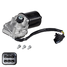 Моторедуктор стеклоочистителя для автомобилей Hyundai Starex H-1 (07-) (перед.)