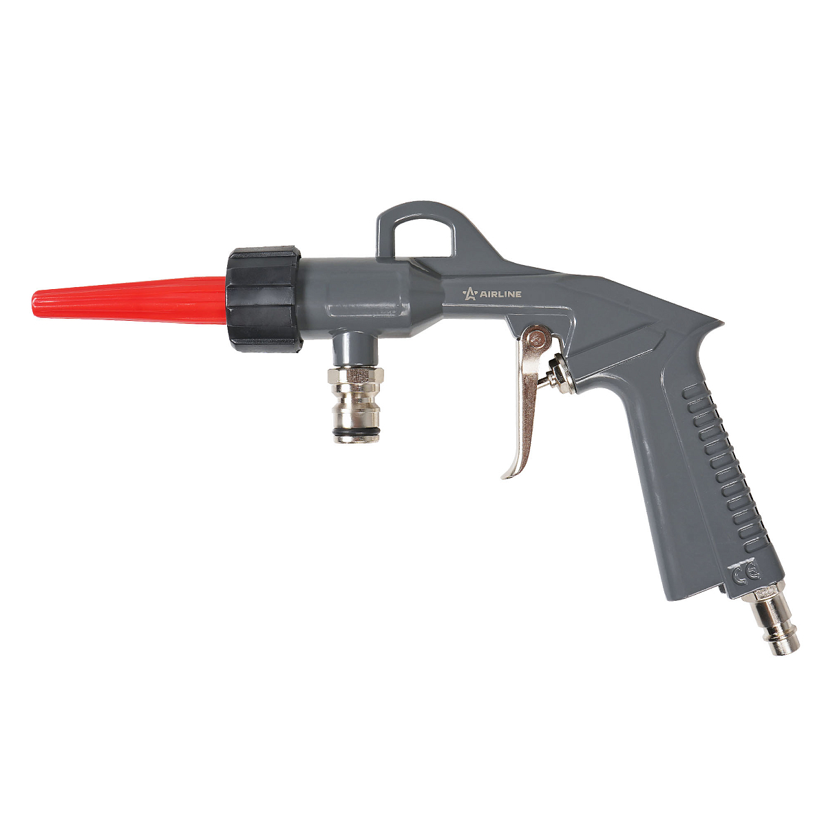 Пистолет моечный пневматический с присоединением воды быстросъем