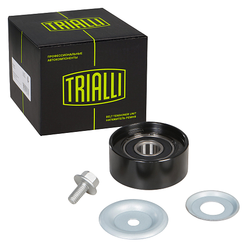 Ролик приводного ремня для автомобилей Renault Logan (04-)/Duster (10-) 1.4i/1.6i 8V/16V с ГУР и A/C (опорный)