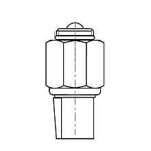 Датчик включения фонаря заднего хода для автомобилей Ford Focus II (04-)/Mondeo IV (07-) (M16x1,0) h=50,5