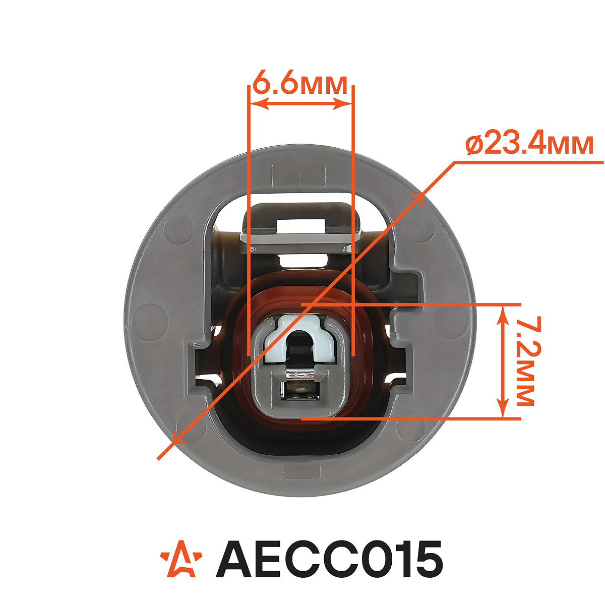 Разъём 1 pin с проводами для датчика давления масла Toyota