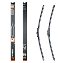 Щетки стеклоочистителя комплект 650/500мм (26"/20") бескаркасные PREMIUM с креплением "Side Pin 22 мм", 2 штуки