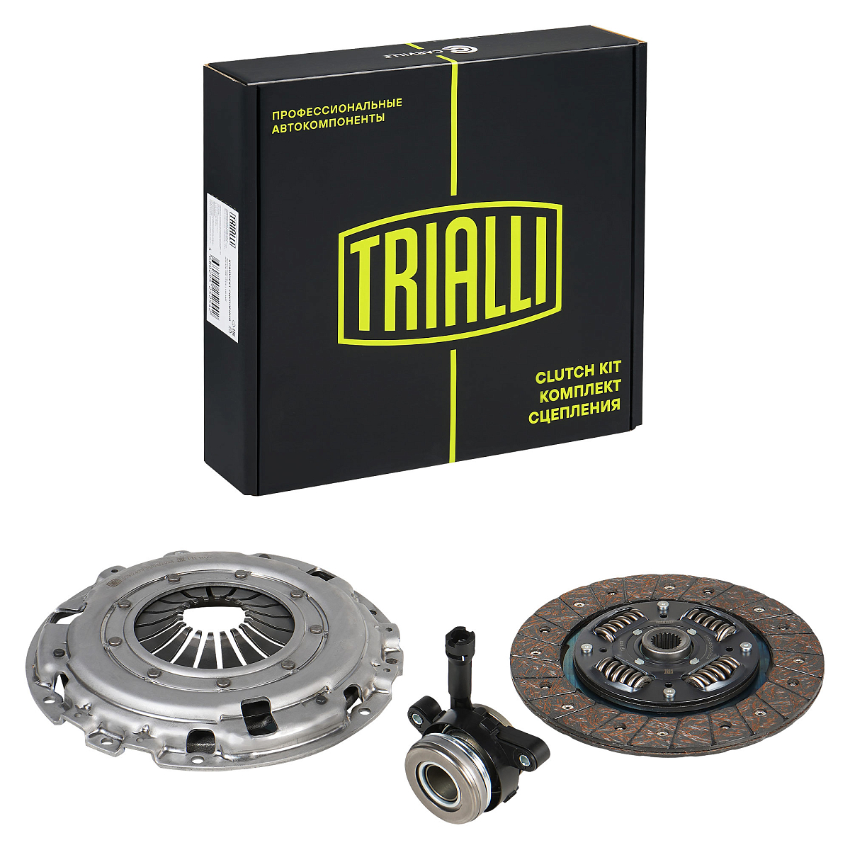 Комплект сцепления для автомобилей Mitsubishi Outlander III (12-) 2.0i с гидравлической муфтой