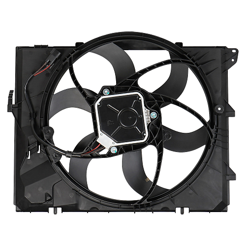 Электровентилятор охлаждения для автомобилей BMW 3 (E90/E91) (05-)/1 (E81) (04-)/X1 (E84) (10-) (с кожухом) (400W)