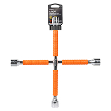 Ключ баллонный крестовой 350мм PRO с пластиковыми рукоятками (17х19х21х22)