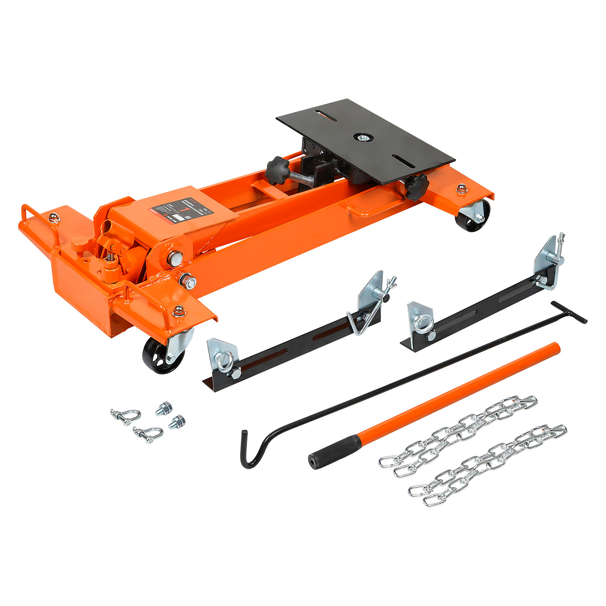 Домкрат подкатной трансмиссионный 1т 175-700мм