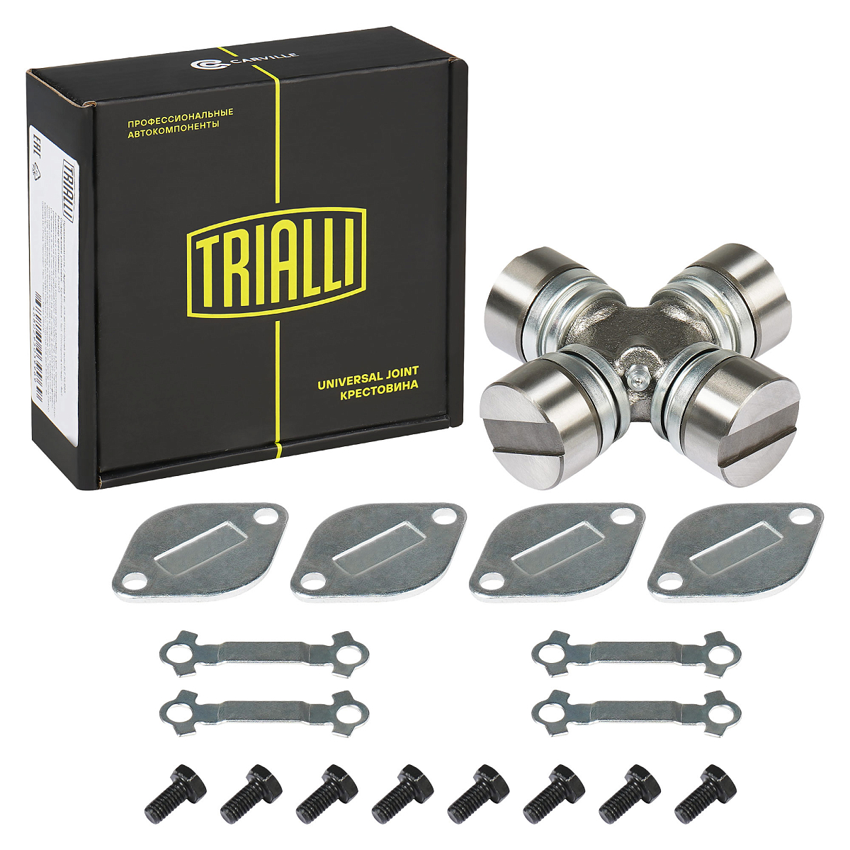 Крестовина для автомобилей ГАЗ 53 ПАЗ 3205 (35х98) (с болтами, пластинами)