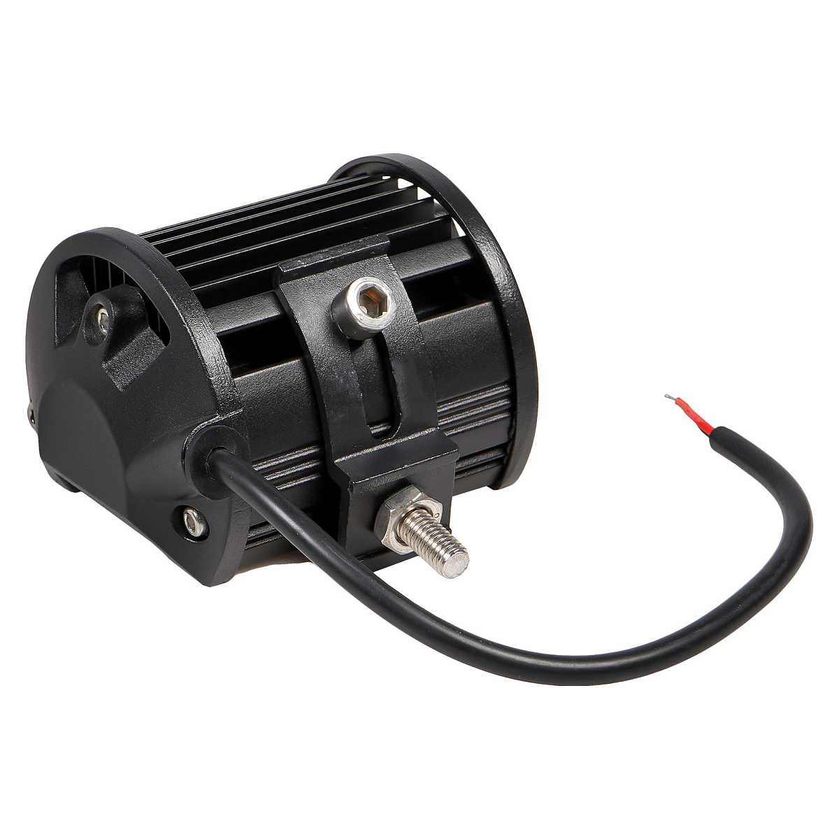 Фара (балка) светодиодная двухрядная, 6LED, дальний свет (4D линза), 18Вт, 98х78х65мм, 12/24В