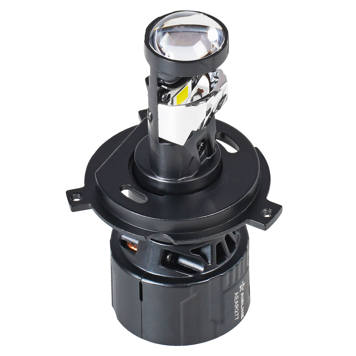 Лампа светодиодная H4 ECO LENS, 45Вт, 5700Лм (2850Лм x 2), 6500К (Белый), 12/24В, комплект 2 шт.