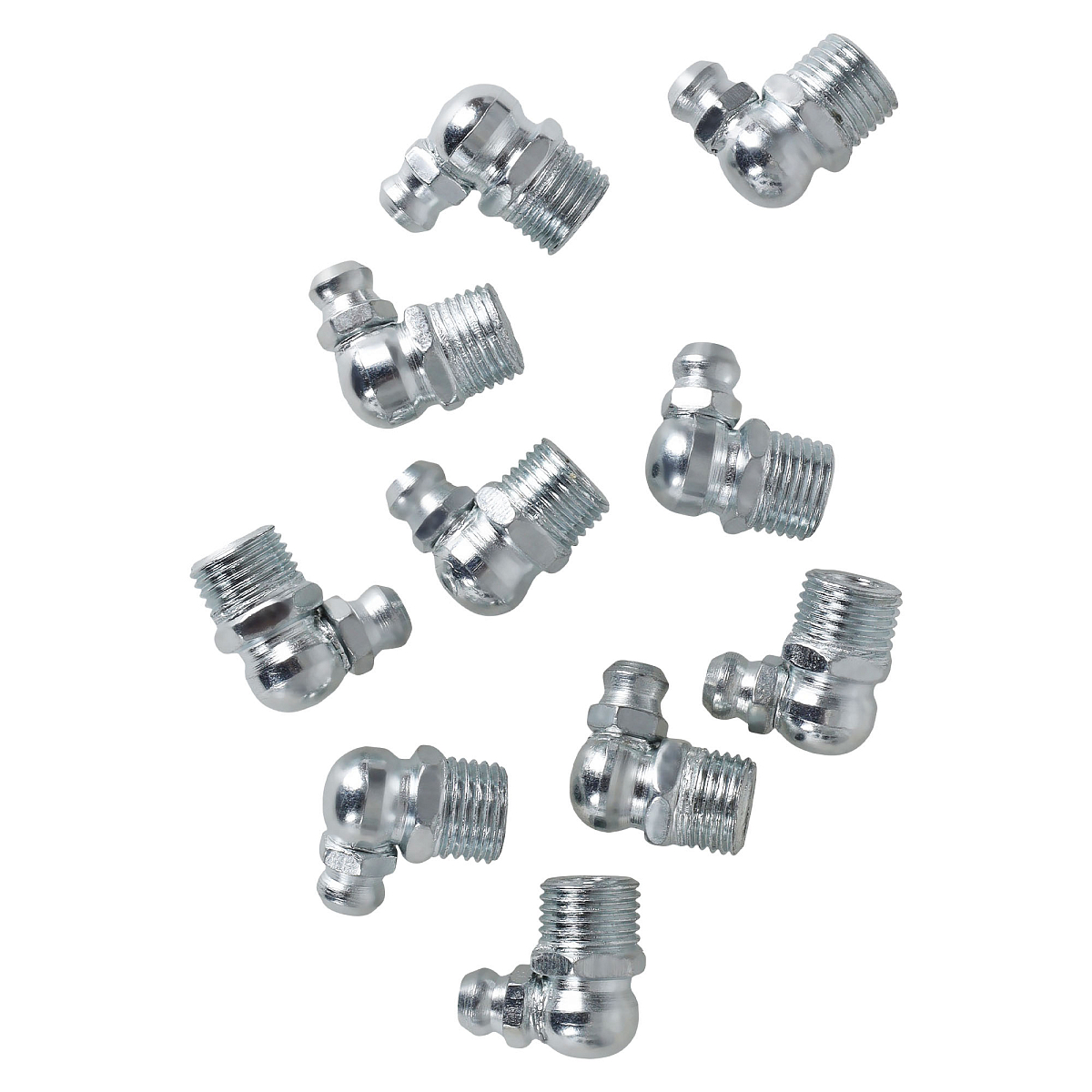 Пресс-маслёнка (тавотница) М10х1мм 90°