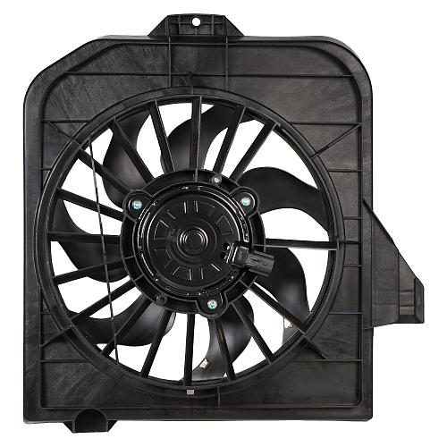 Электровентилятор охлаждения для автомобилей Caravan (01-)/Voyager (01-) (с кожухом)