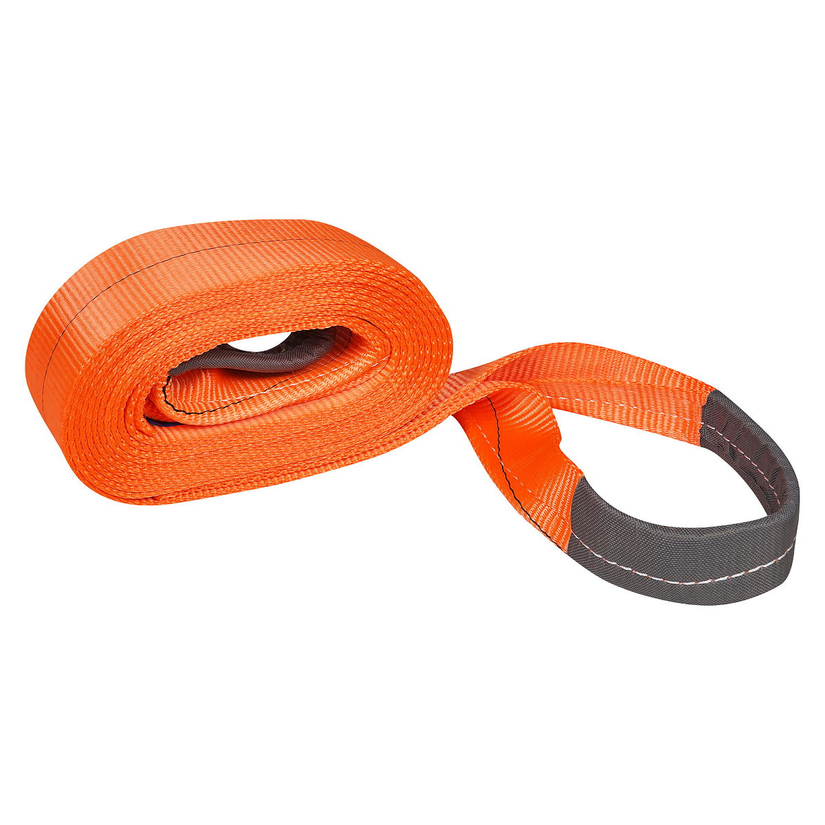 Трос VIP буксировочный усиленный (лента) 15 т, 6 м, без крюков, мешок