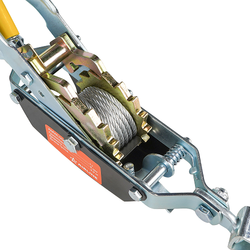 Лебедка ручная рычажная с двойным храповым механизмом 1 т, 2,2 м