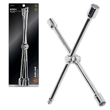 Ключ баллонный крестовой складной (17*19*21*1/2) 400мм PRO